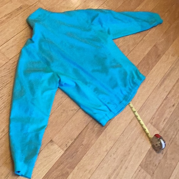 Tehama by Nancy Haley turquoise casual jacket. Zip front elastis - Picture 15 of 15